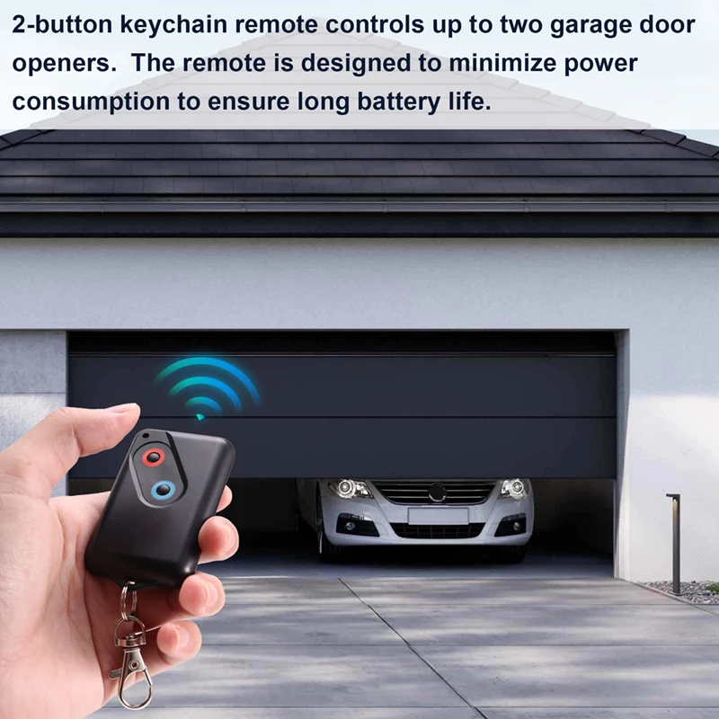 3Pcs Garage Door Remote For 2211 L 2 Button Garage Door Remote Transmitter 303Mhz/390Mhz Garage Door Remote Transmitter