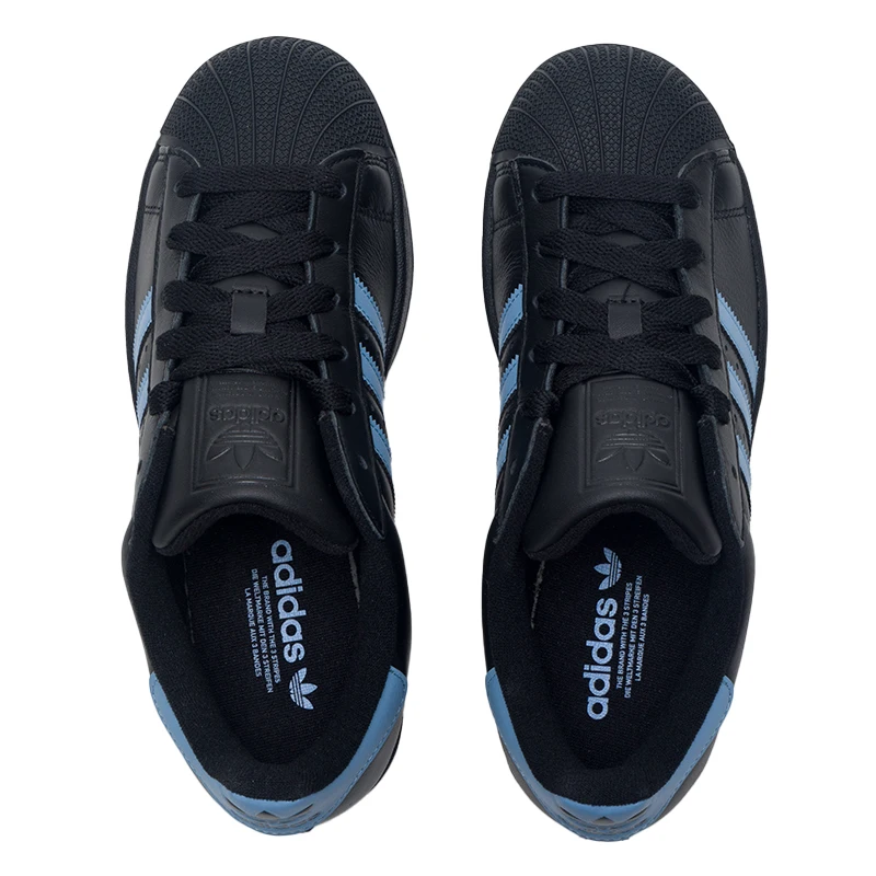 أحذية رياضية Adidas Trefoil للرجال والنساء، أحذية رياضية عصرية منخفضة الارتفاع، أحذية كاجوال بمقدمة صدفية Js1338