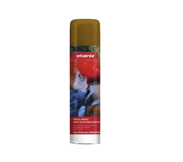 210G 400ML Gold Metallic Spray Paint