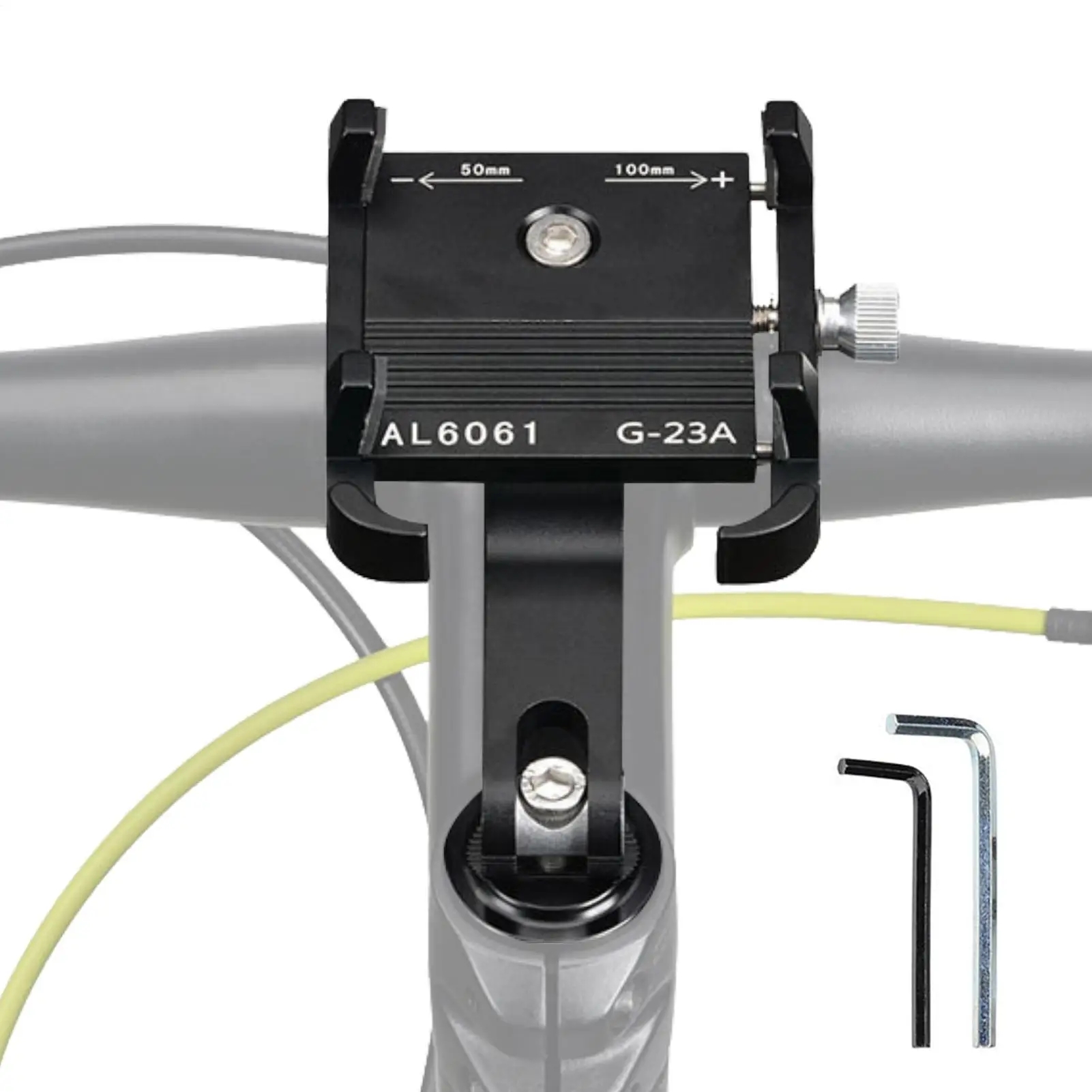 

Handlebar Phone Mount Anti-Shake Motorcycle Phone Mount 180 Degree Adjustable Rack Shock Absorbing Bracket For Riding Motor