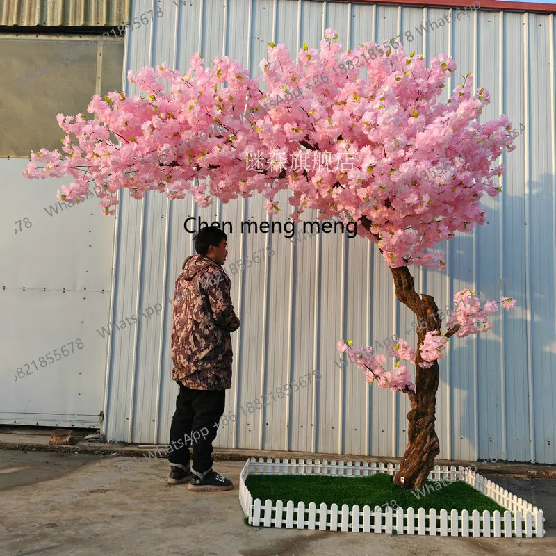 

Simulation cherry blossom tree peach blossom fake tree large indoor wishing tree decoration shopping mall hotel
