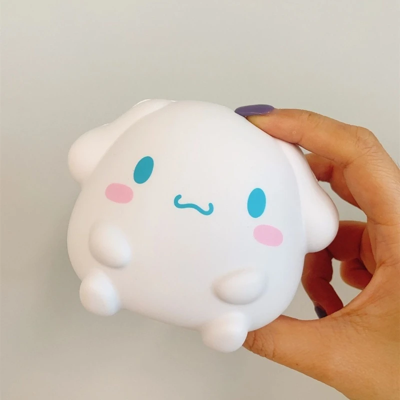 10cm Toy Slow Rebound Stress Relief Children Ball Soft Cute Kuromi Melody Cinnamoroll Pom Pom Purin Girlfriend Surprise Gift