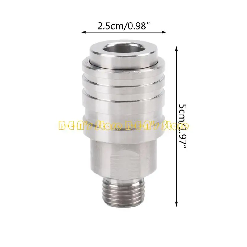 Y1AD 내구성 1/4" 고압 세척기 차량용 퀵 커넥터 세트 호스 연결