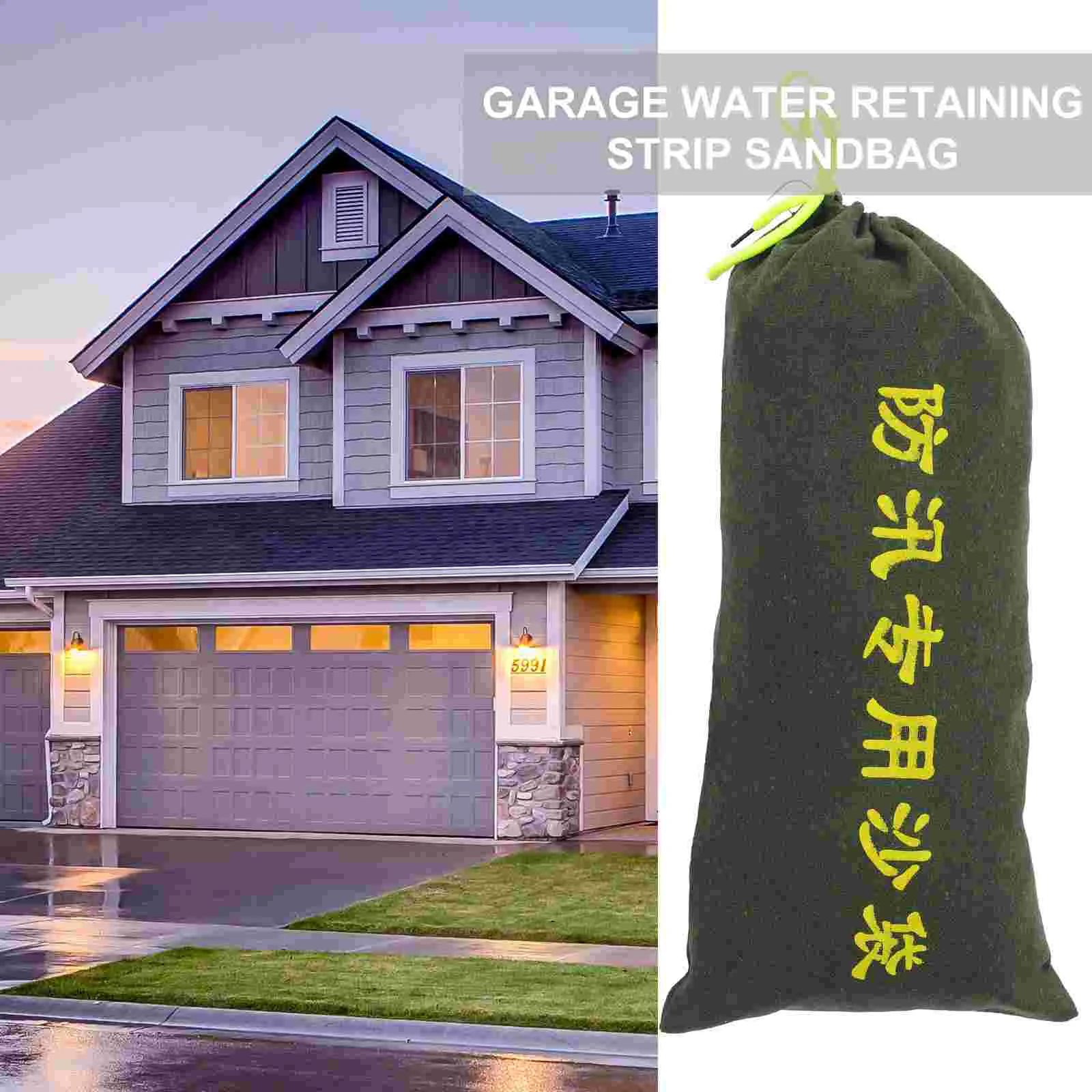 Practical Sand Bag Flood Control Bar Workout Sandbag Strip Water Barriers for Flooding