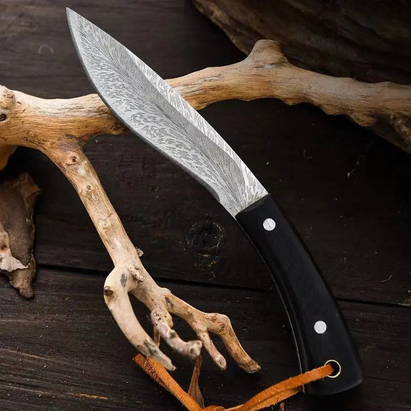 6.8Inch Limited hand chopping knife, hand chopping knife, barbecue chopping knife, outdoor portable knife with scabbard