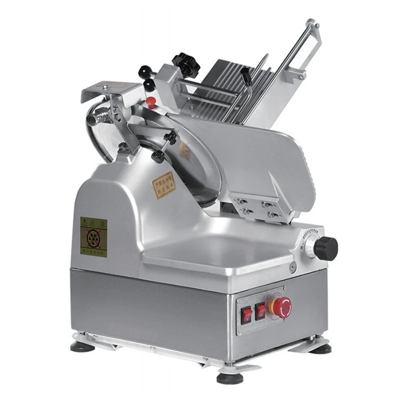 12 Inch Automatic Desktop Meat Slicer Electric Frozen Meat Cutter for Hot Pot Mutton Roll Processing
