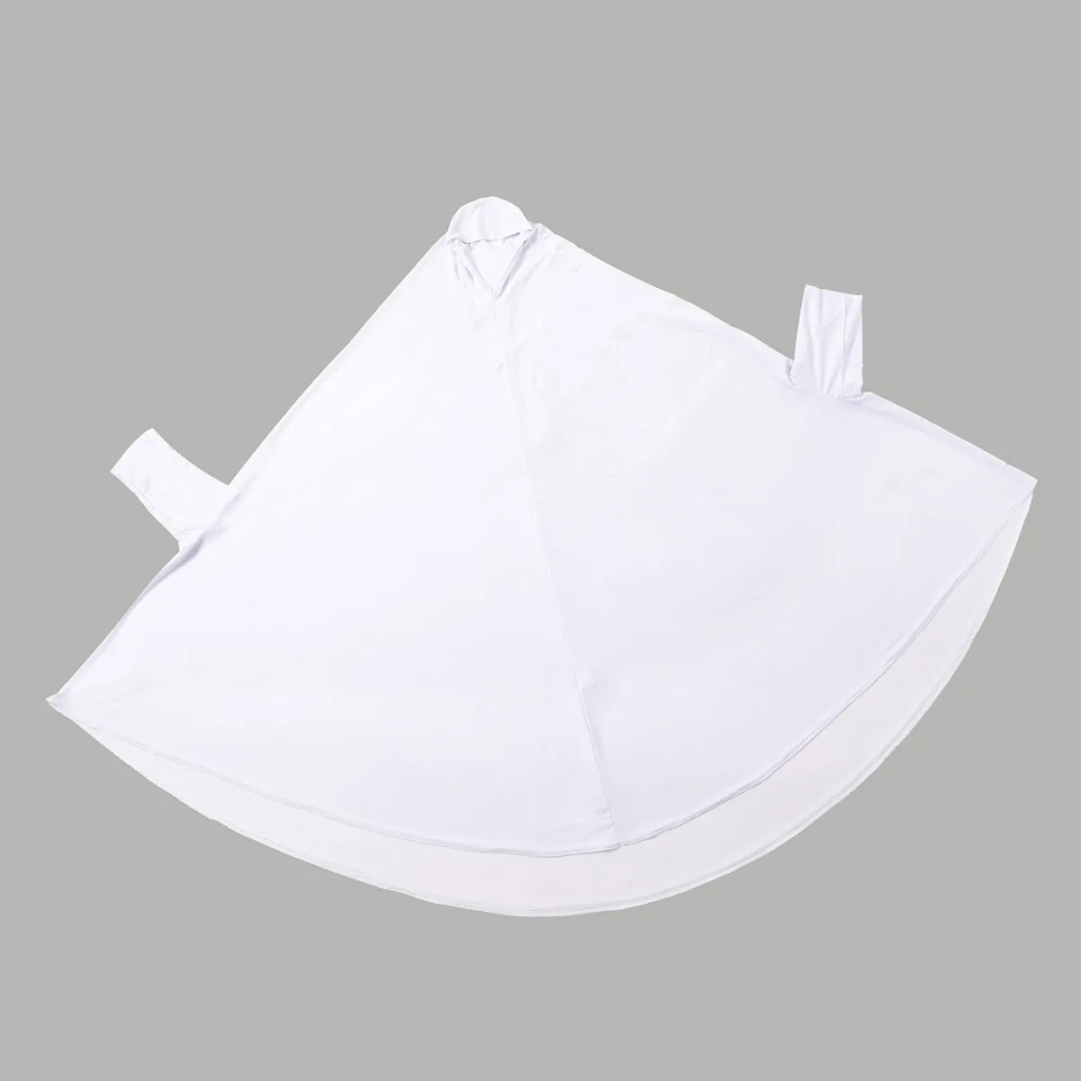 

2025 Trendy and Popular New Double-Bar Headscarf with Sleeves for Women - Solid Color Long Cover-Up in Simple Style