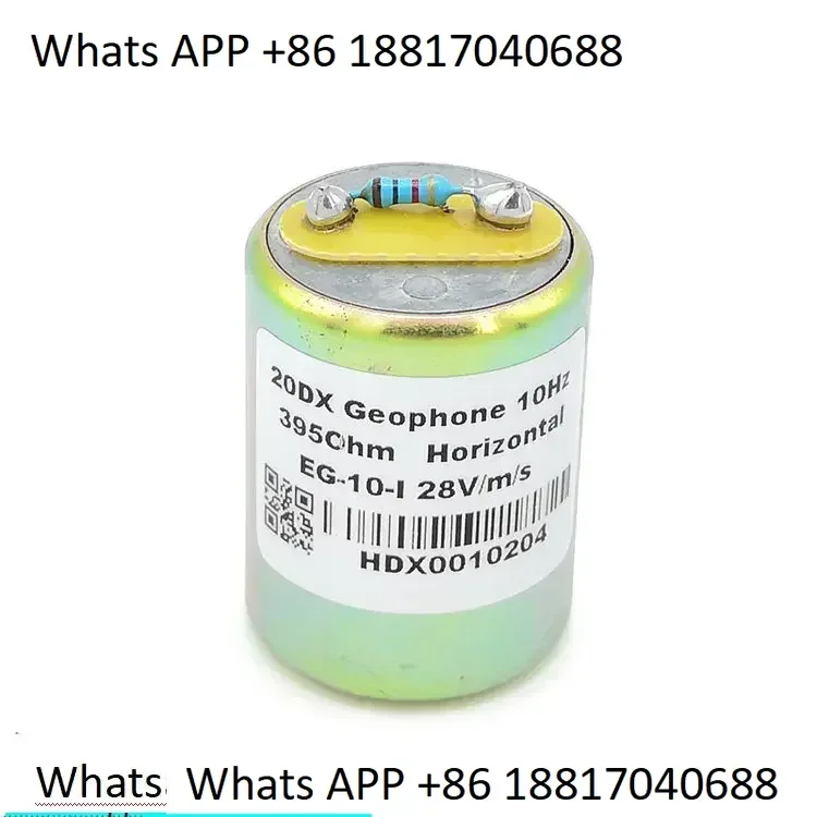 

20DX Geophone 10 Hz Horizontal Seismic High quality, reliable and cost effective Equivalent to GS-20DX Geophone 10Hz Element