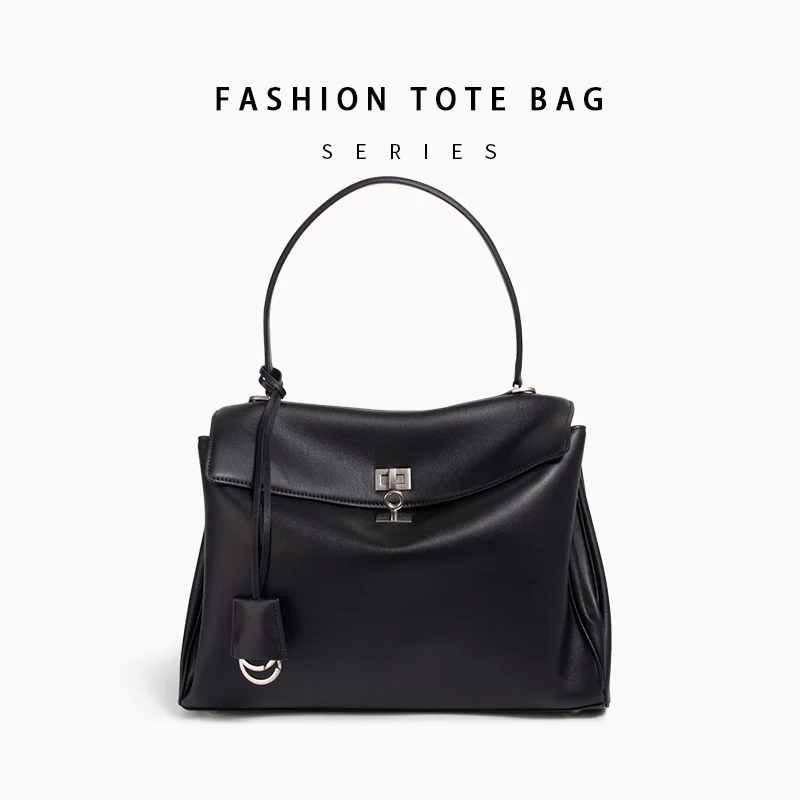 

New Rodeo Bag Black Leather Kellys Bags Lady Trend Handbag Suede Large Capacity Silver Buckle Luxury Brand Women Messenger Bag