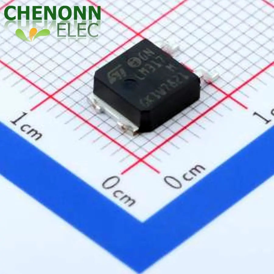 100PCS/LOT LM317MDT-TR (Power Management)