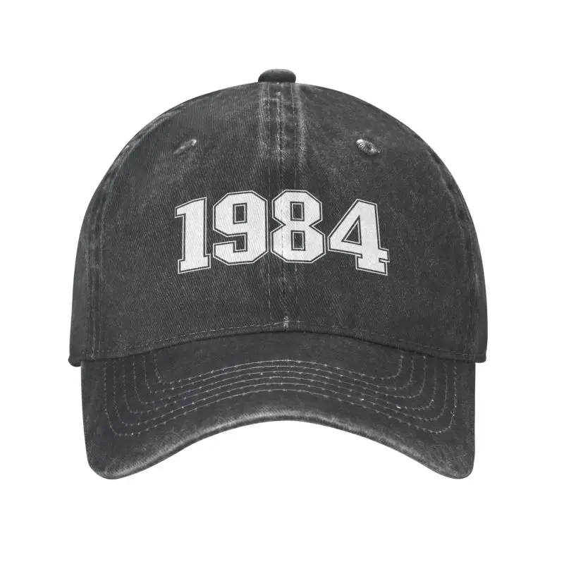 

Custom Personalized Cotton Born In 1984 Birthday Gifts Baseball Cap Men Women Breathable Dad Hat Outdoor