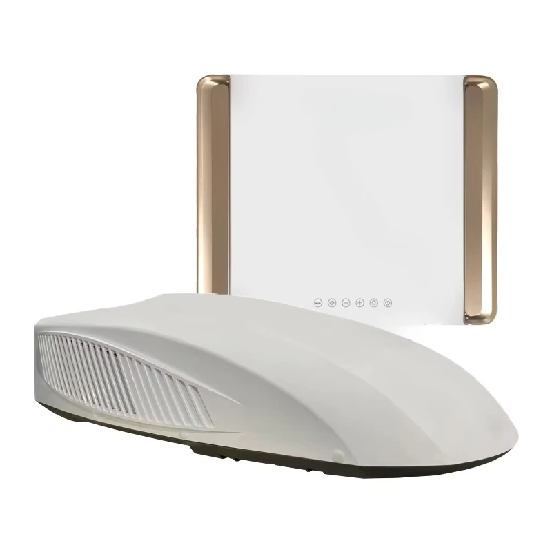 قافلة RV منفذ السقف العلوي شنت 12000Btu جودة ضاغط RV مبرد الهواء مكيف الهواء #3