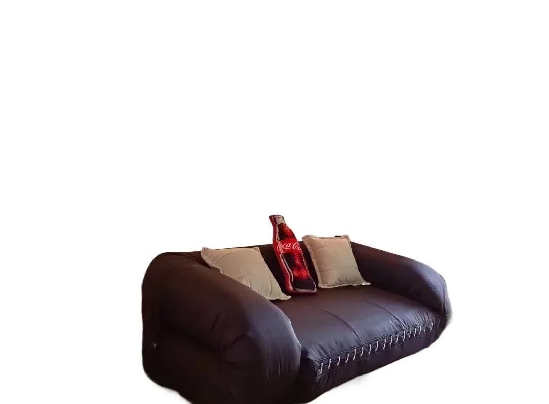 Folding lazy sofa, dual-purpose human kennel, small apartment living room bedroom cream wind multi-functional sofa