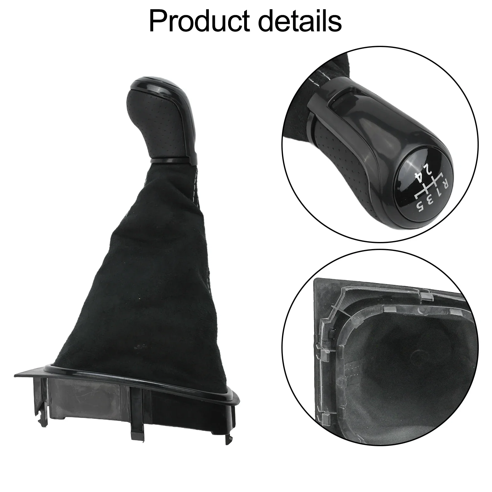 

Driver Control Enhancement Manual Transmission Leather Boot 5 6 Speed Easy Installation Premium Material Shift Lever