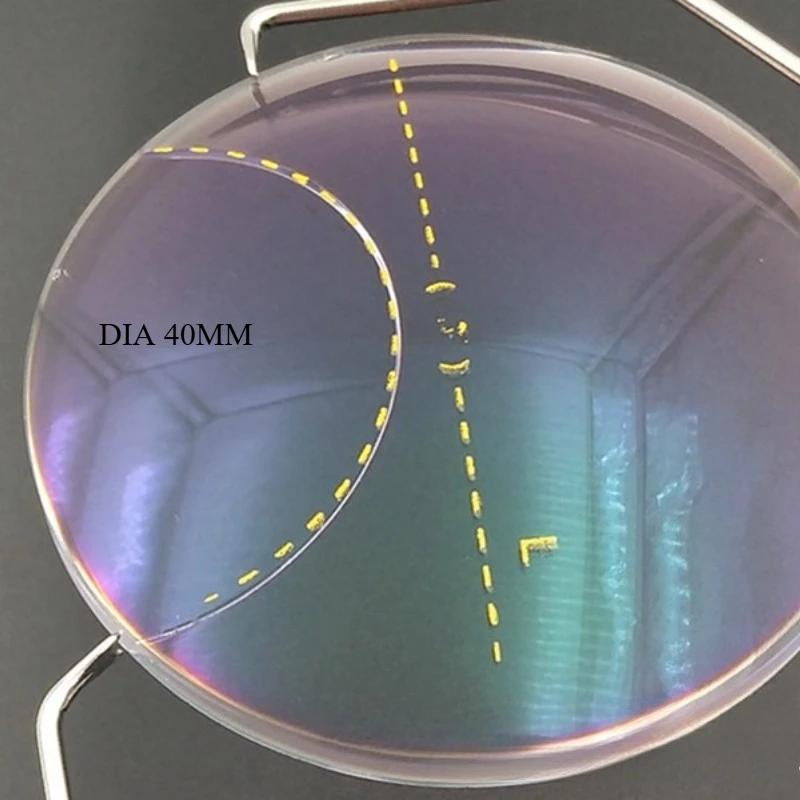 

SHINU Lenses Stealth Bifocal Lenses 40mm Prescription Lens 1.56 1.61 1.67 Index 28mm Round Bifocal Freeform As Prescription