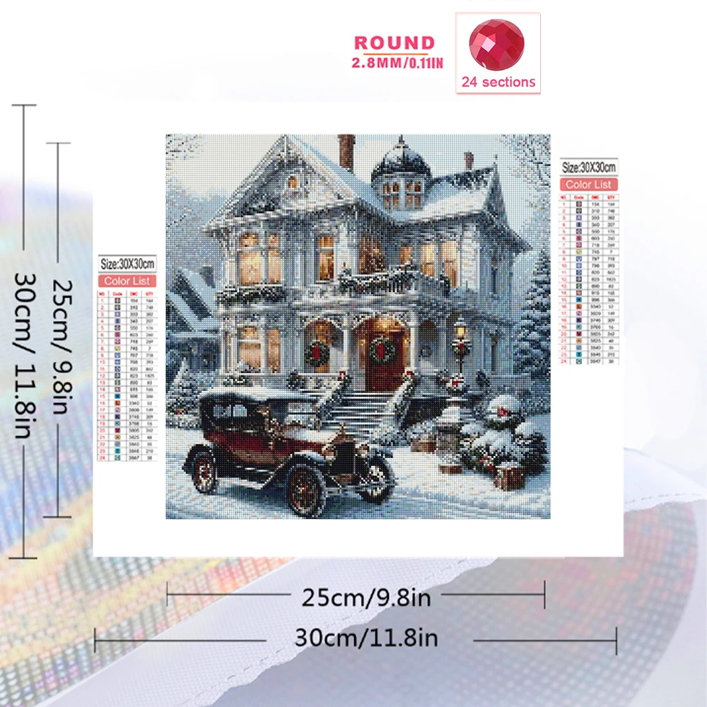 Momoart 5D DIY Diamond Mozaïek - Winter Clothing Pinterest recensie en prijs