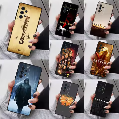 Babylon Movie Phone Case For Samsung Galaxy S23 S21 S20 FE S24 S22 Ultra Note20 S10 S9 S8 Plus A40 A52 A12 A13 A53