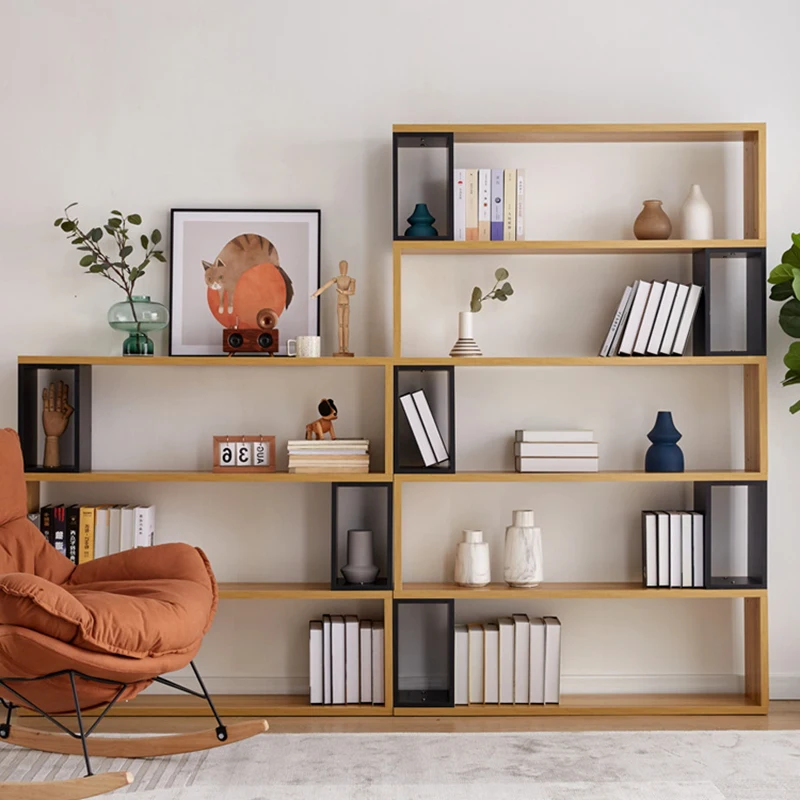 Minimalist Bookshelf Holder Stand Office Creative Design Display Cabinet Industrial Mueble Esquinero Furniture Living Room