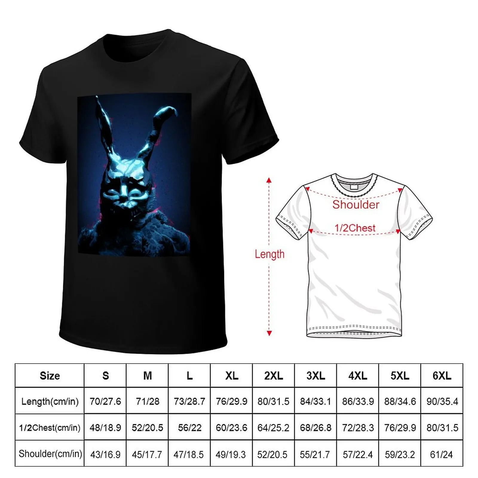 Donnie Darko T-Shirt t shirt men 100% cotton luxury brand T-Shirt