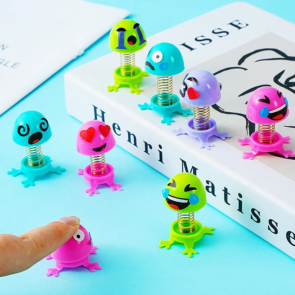 10/20Pcs DIY Assembled Springs Elves Kids Toys Party Favor Perfect Class Treasure Box Carnival Prizes Boys Girls Birthday Gifts