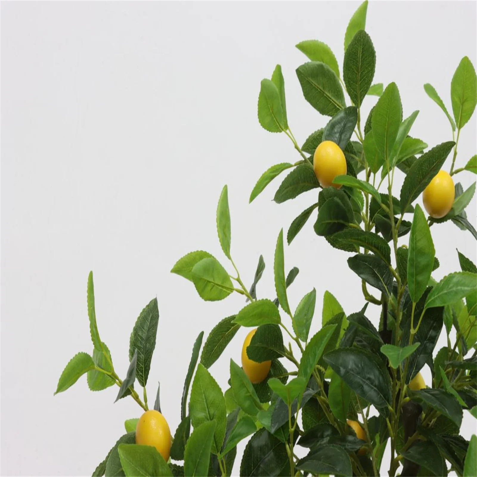 Artificial Lemon Tree, 3.9ft/4.9ft Tall Lemon Plant In Pot, Lemon Fruit Tree, Pre Potted Faux Lemon Tree Artificial Potted Plant