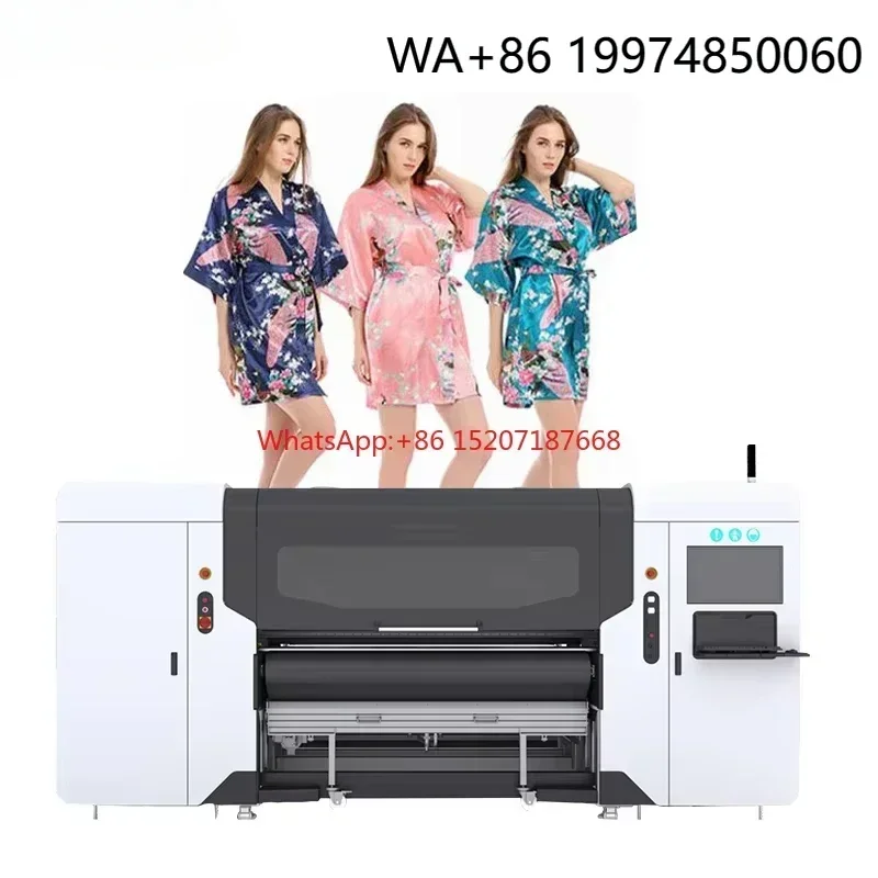 Machine d'impression numérique à grande vitesse, adaptée à divers tissus textiles, TD1816