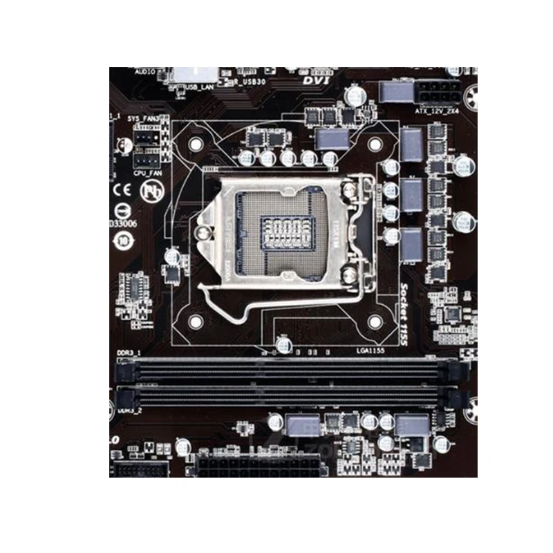 Used Motherboards GA-B75-DS3V B75-DS3V motherboard DDR3 16GB i7 i5 i3 LGA 1155 B75 USB2.0 SATA III Desktop motherboard