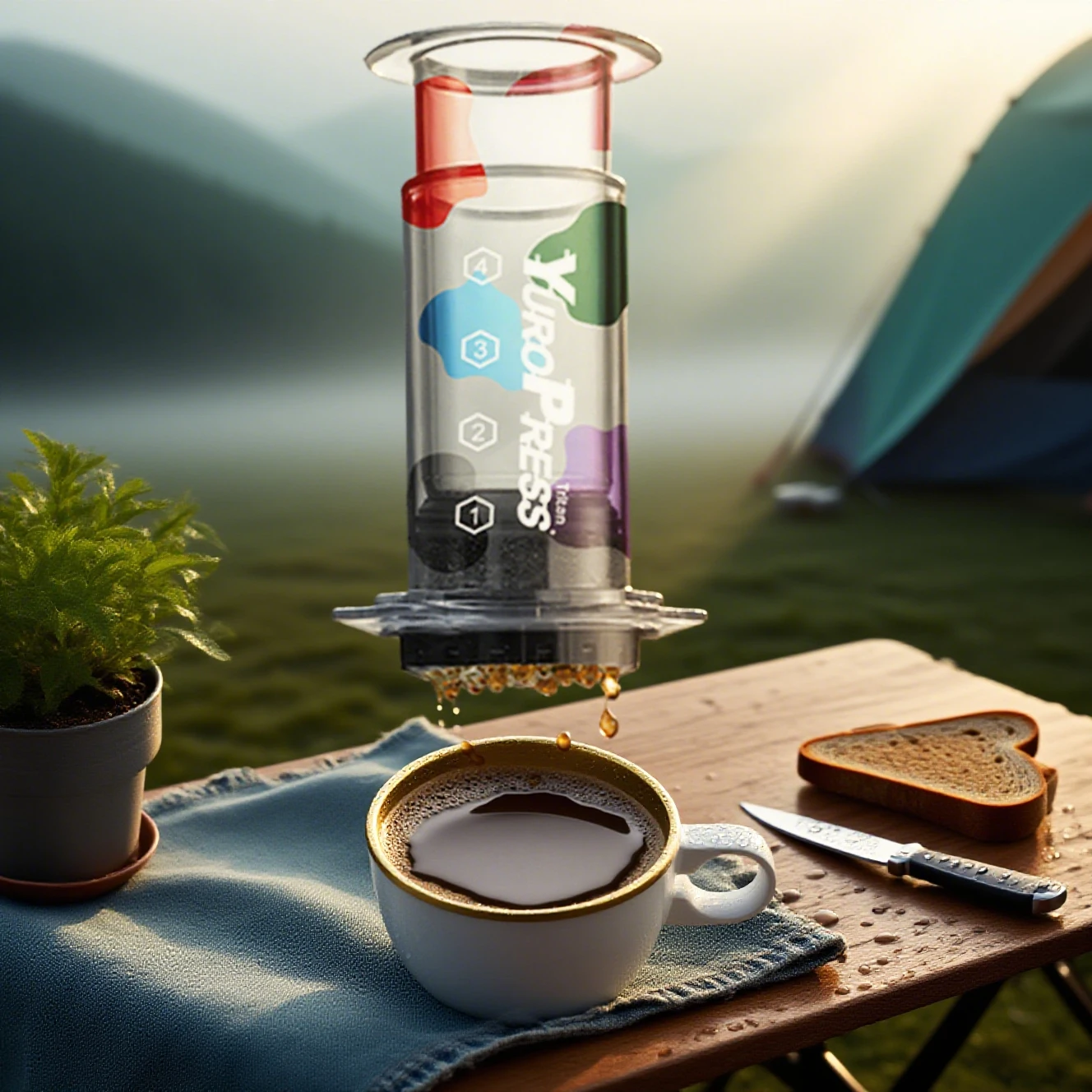 

Espresso Coffee Maker Portable Aero French Press barista tools Coffee Pot Air Press Drip Coffee Machine Filters Paper 64mm100pcs