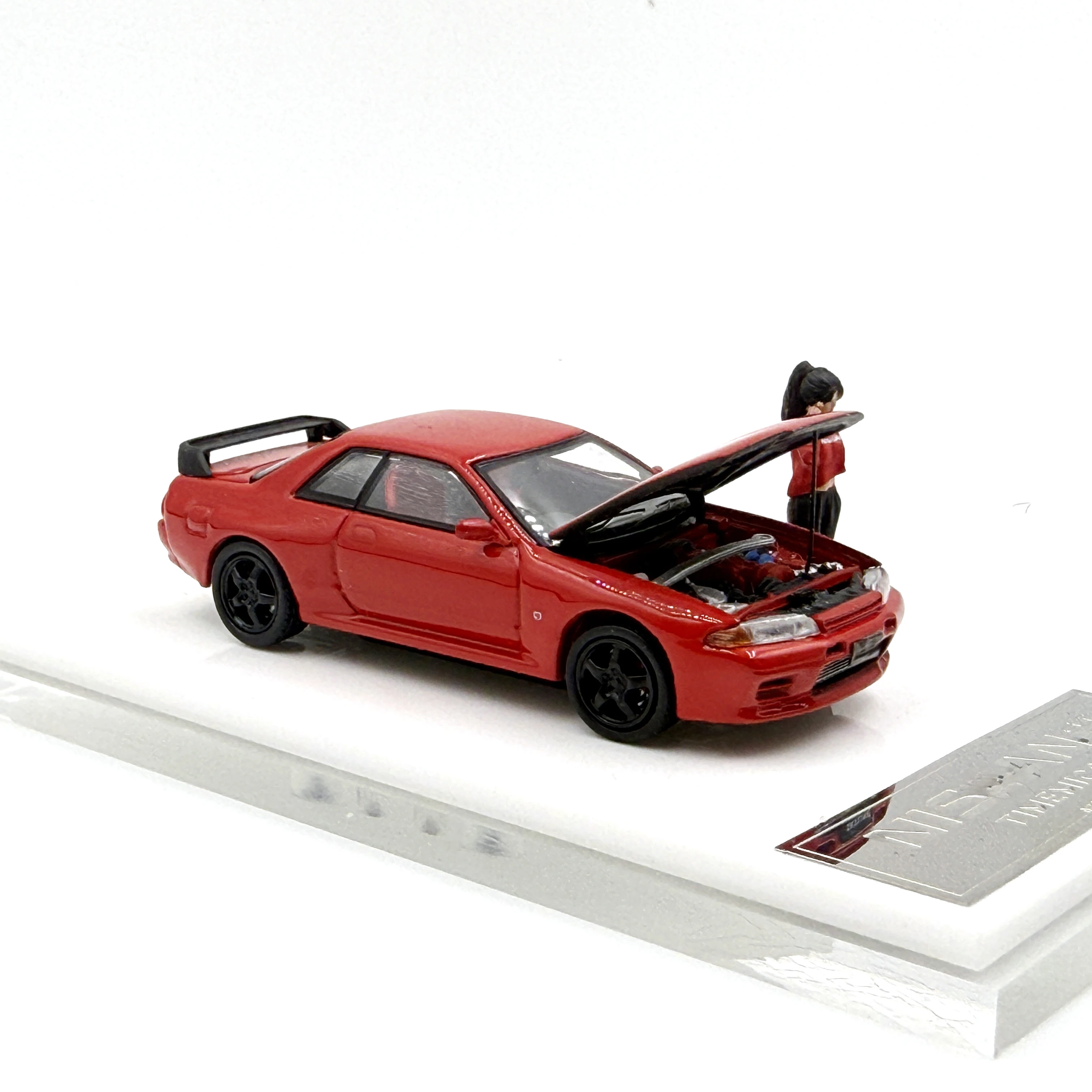 

New Product 1:64 R32 Alloy Diecast Car Model with Opening Hood - Collectible Display Gift