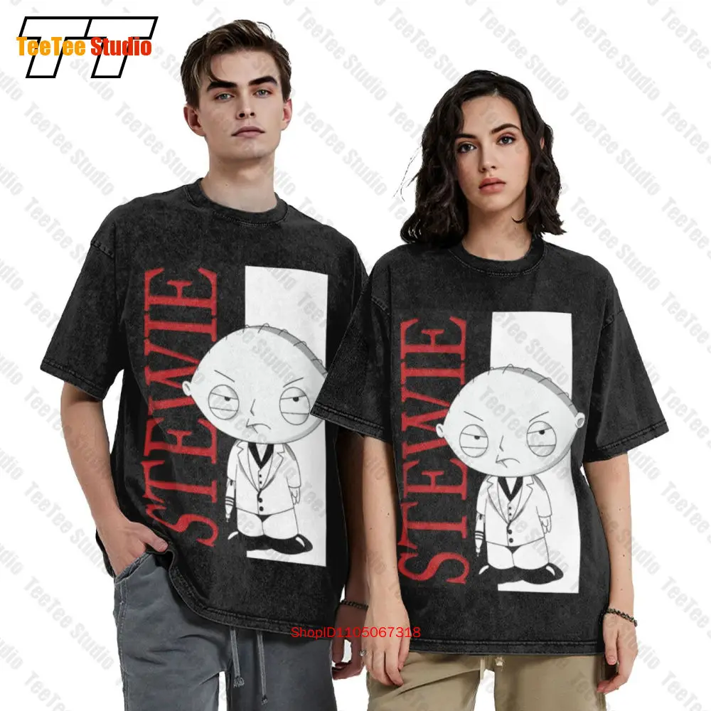 

Винтажная футболка унисекс с логотипом Stewie&Scarface L7V5