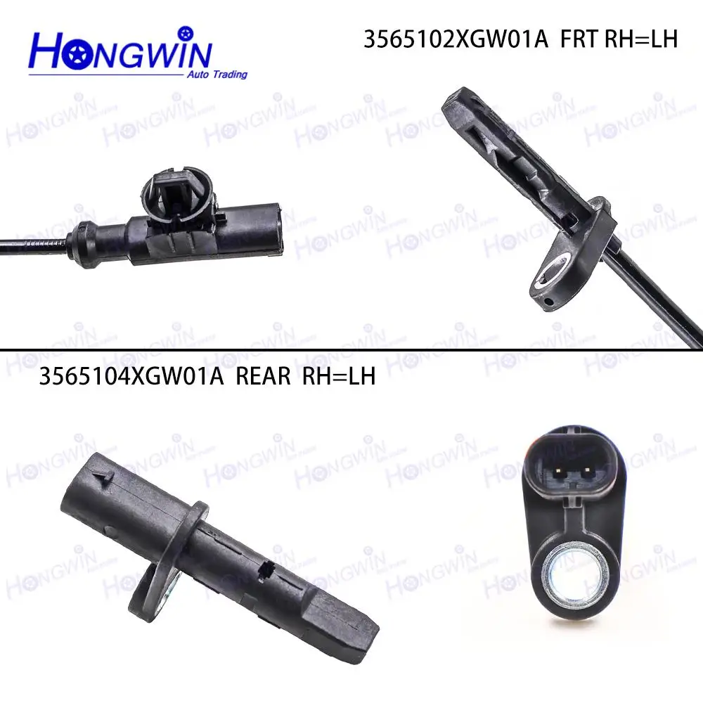 1/2/4PCS 3565102 XGW01A 3565104 XGW01A GreatWall Haval Dargo용 전면 후면 LH RH ABS 휠 속도 센서
