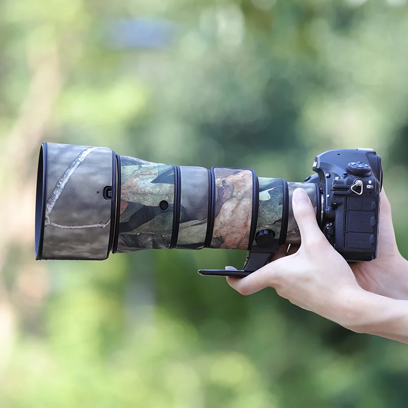 CHASING BIRDS camouflage lens coat for NIKON AF-S 500 mm F5.6 E PF waterproof and rainproof lens protective cover 556 lens cover