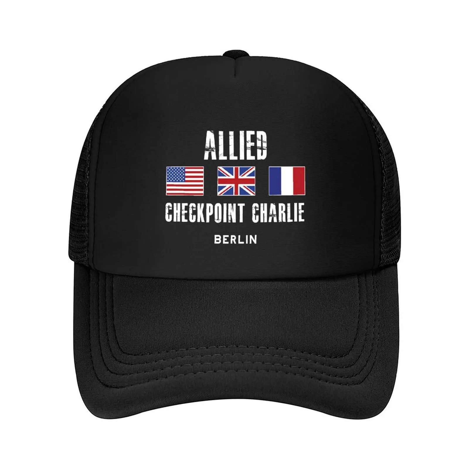 

Allied Checkpoint Charlie Sign Berlin Baseball Cap hiking hat Vintage Dropshipping hats for men Women's Golf Clothing Men's
