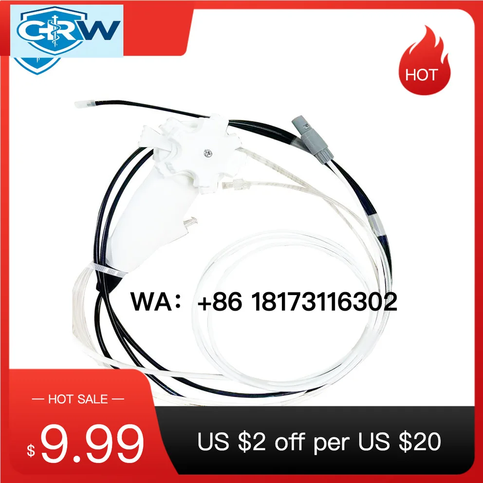 CRW Single-use Waterproof & Weatherproof Choledochoscope with USB Interface Built-in Battery Connected to Processor Imaging Syst