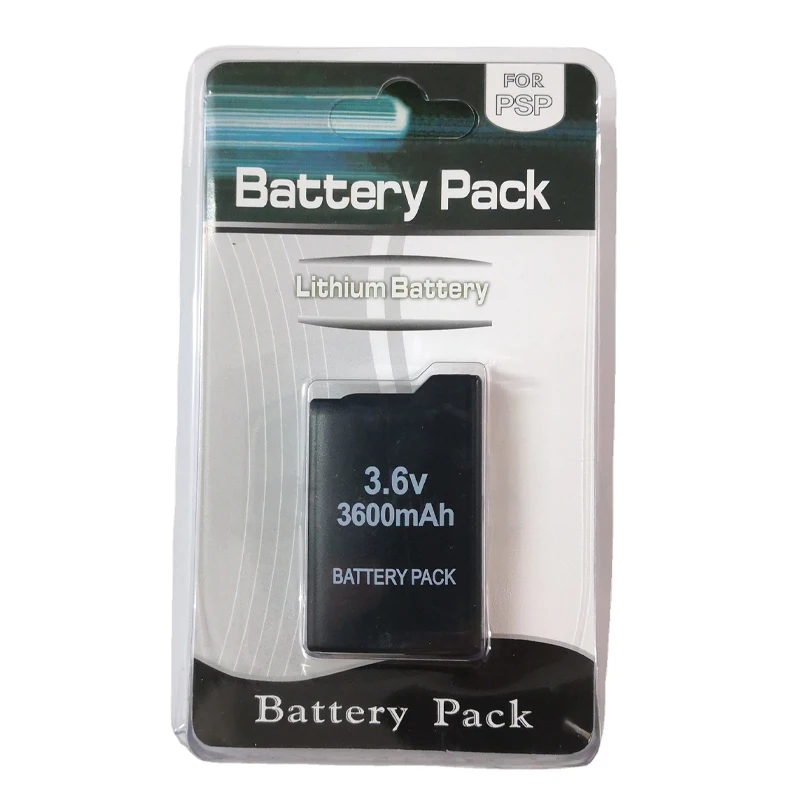 3.6V 3600mAh Battery for Sony PSP1000 PSP-110 Game Console Built-in Host Battery Lithium Cell PlayStation Portable Gamepad