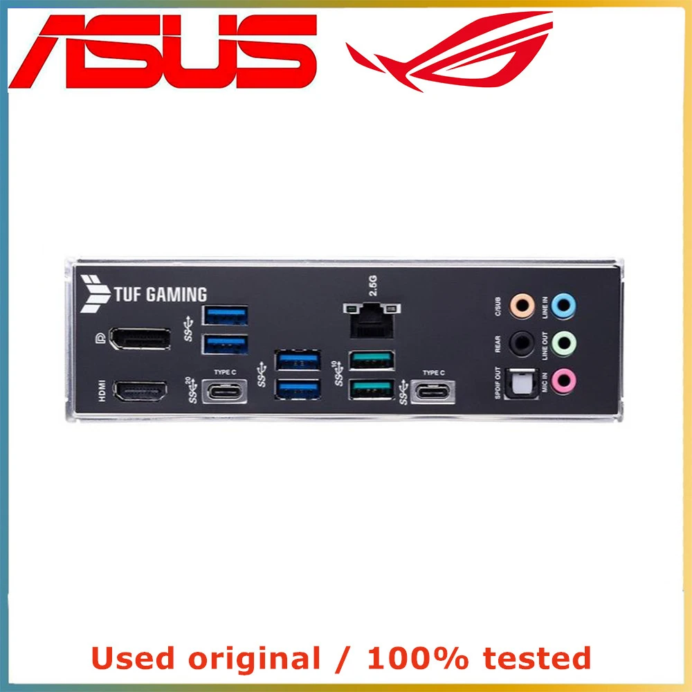 LGA 1700 motherboard ASUS TUF GAMING Z690-PLUS D5 Z690 chipset 4 × DDR5 DDR5 6000(OC) MHz 128GB PCI-E 5.0 M. 2 ATX