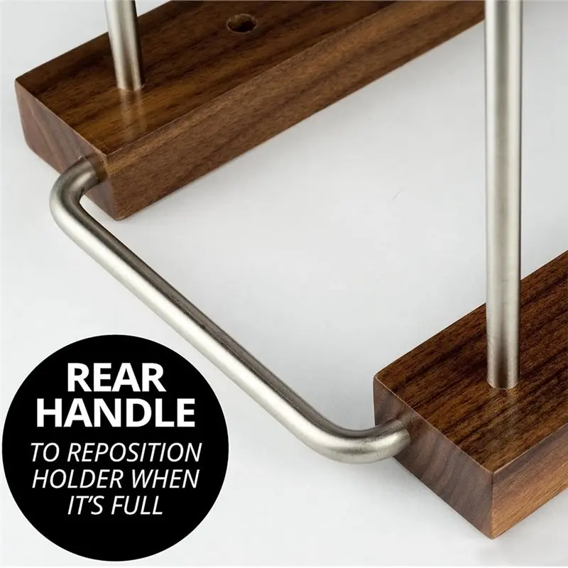 ABZV-For 75 LP Vinyl Record Storage Holder, Record Stand Featuring Built-In Now Playing Display,Vinyl Record Holder