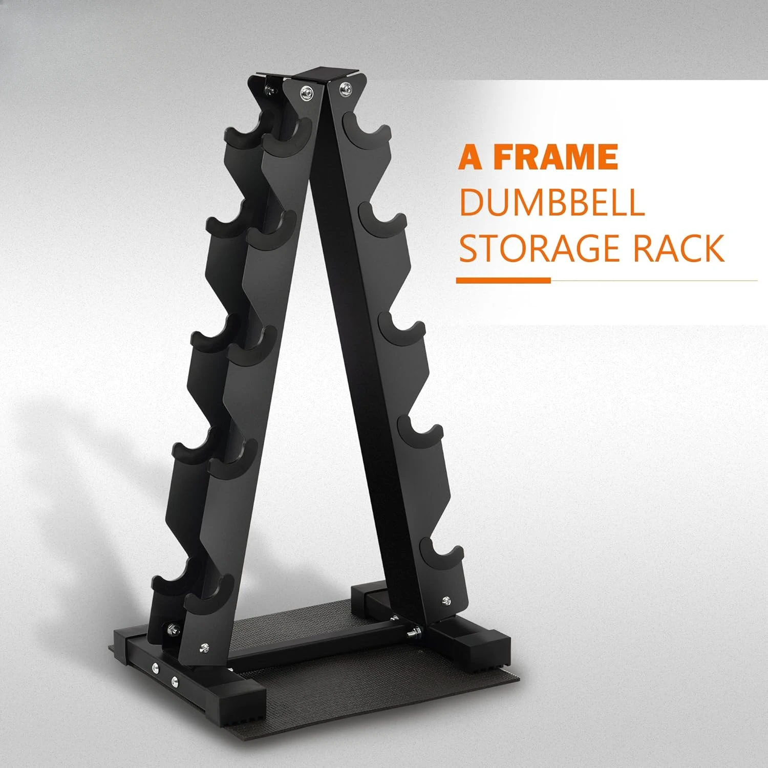 Dumbbell Weight Rack, A-Frame, 2-Tier, 3-Tier, Multiple Styles