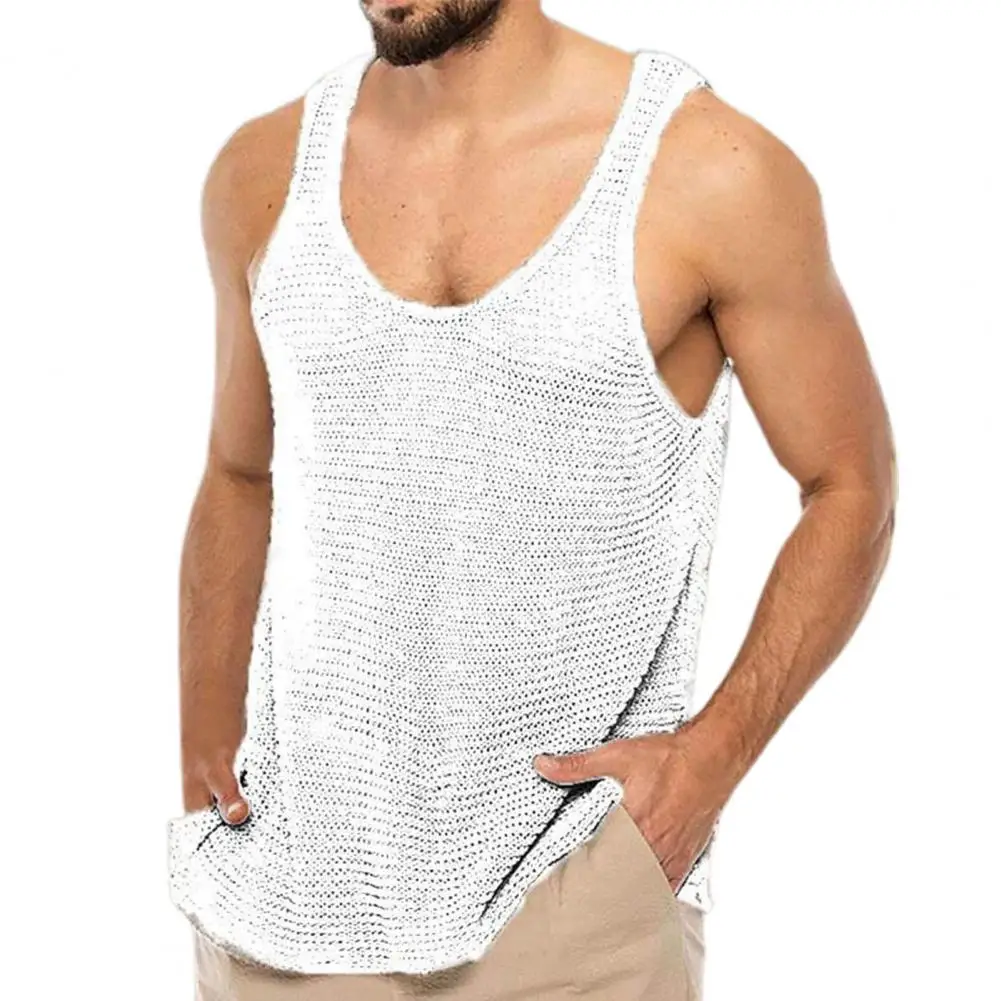 Summer Tank Top Comfortable Summer Tops Casual Quick Dry  Trendy Knitted Super Breathable Summer Tops