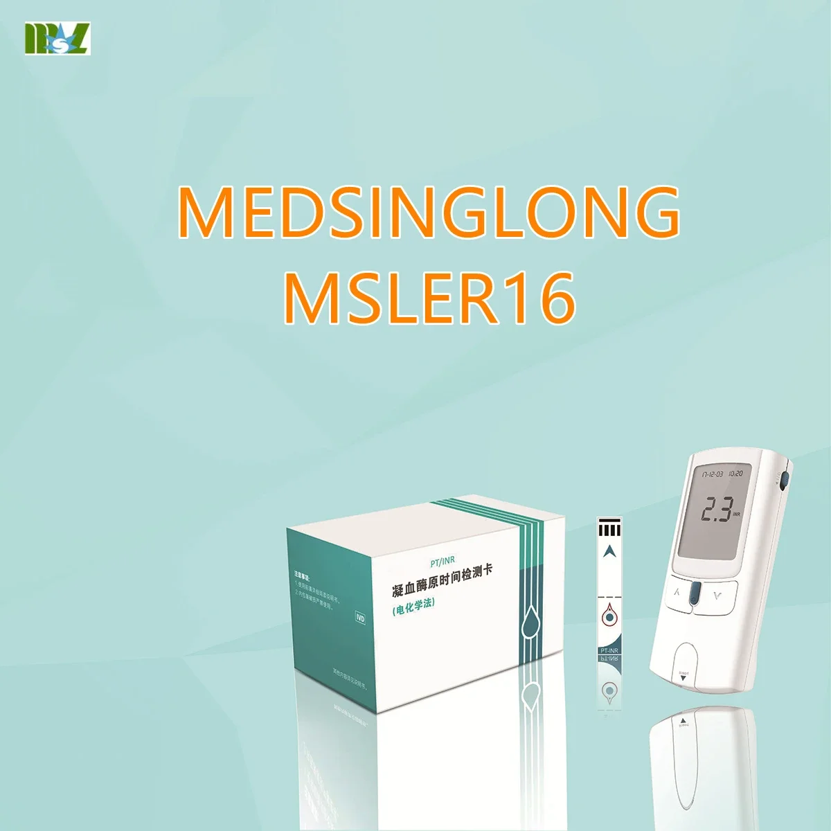 Handheld  Coagulation Analyzer, INR Self-Monitoring Coagulation Analyzer Machine MSLER16