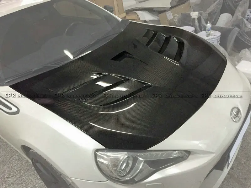 for Toyota Subaru BRZ FT86 Vars Vented Fiberglass Hood