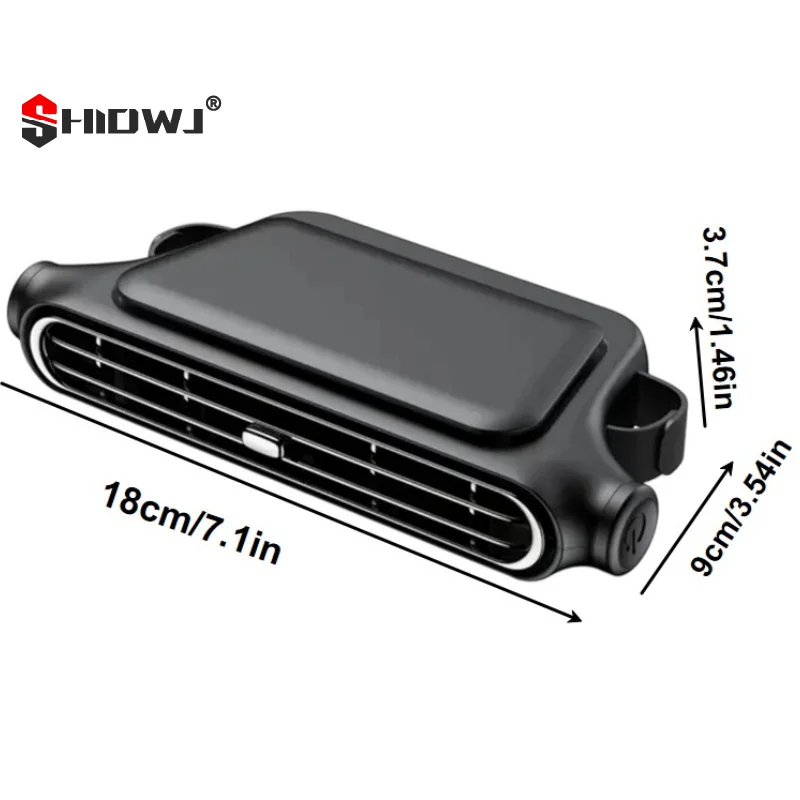 جديد شحن نموذج سيارة مسند الرأس مروحة تبريد الهواء 3 سرعات قابل للتعديل سيارات الرقبة برودة المشجعين المحمولة الجبهة الخلفية مقعد التهوية