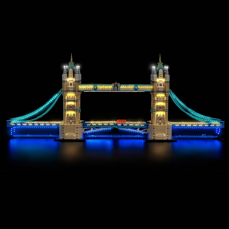 Lazishi LED lighting 21067 set suitable for Tower Bridge gift (excluding building blocks)