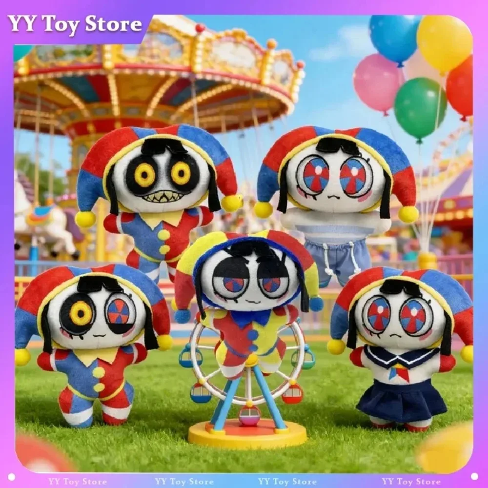 

In Stock The Amazing Digital Circus Plush Doll Clown Plush Toy Kawaii Anime Hanging Ornament Christmas Birthday Children'S Toy