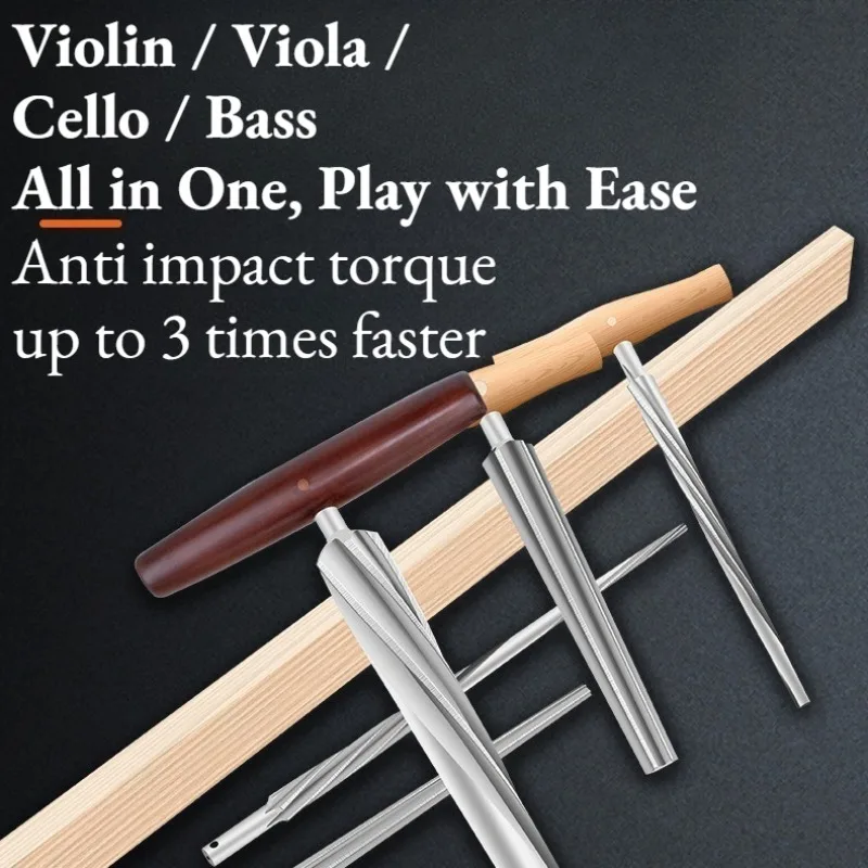 المفصلي المعدني الصلب الخشب التواء سميكة زيادة على شكل حرف U مستقرة السلس الوتد ثقب توسيع ملحقات الآلات الموسيقية