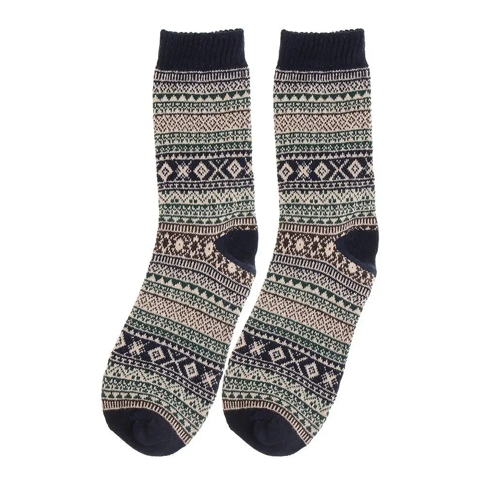 

Casual Cozy Socks Soft Winter Warm Wool Socks for Cold Weather Thick Knit Socks