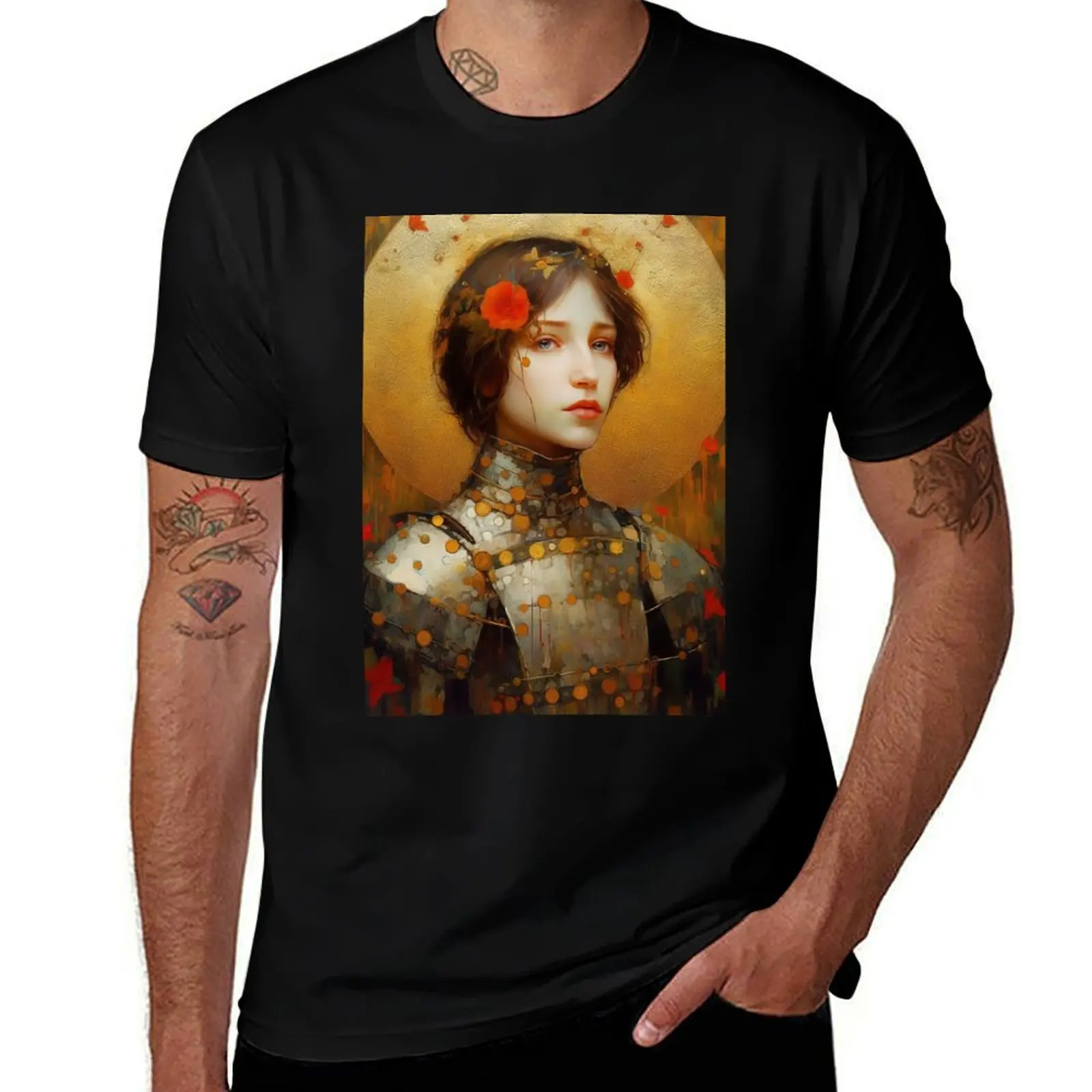 

Saint Joan of Arc T-Shirt shirts graphic tees luxury t-shirt heavyweights clothing for men