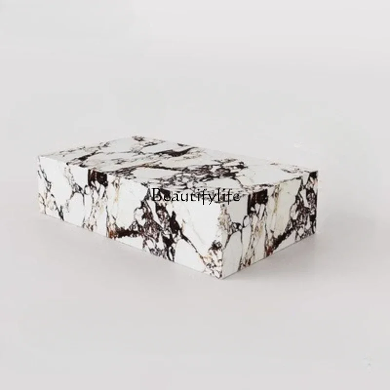 

parts and accessories*Marble French retro home living room Nordic rock slab coffee table