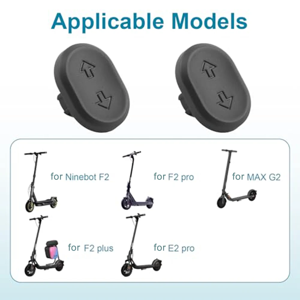 

2PCS Scooter Indicator Switch Button For Ninebot F2/F2 Plus/F2 Pro/E2 -Pro/Max G2 Shock/Weather-Resistant Left/Right Fit