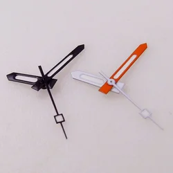 High-quality Black Edge White Orange Watch Hand Needles fit NH35A NH36A PT5000 Automatic Accessories Watch Parts Luminous